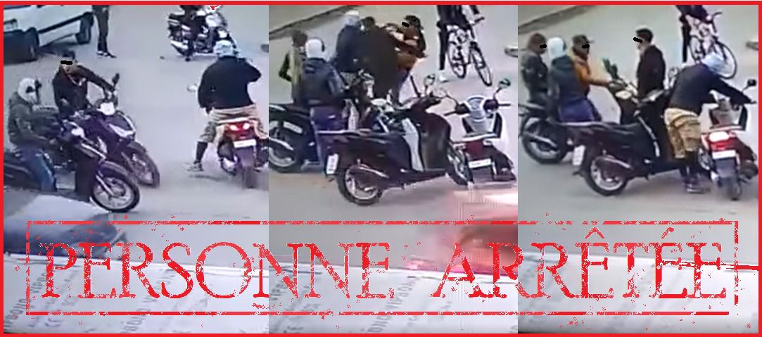 الأمن يتفاعل مع فيديو يظهر مجموعة من الدراجين يعنفون سائق دراجة نارية بالشارع العام ويسرقونه بسلا