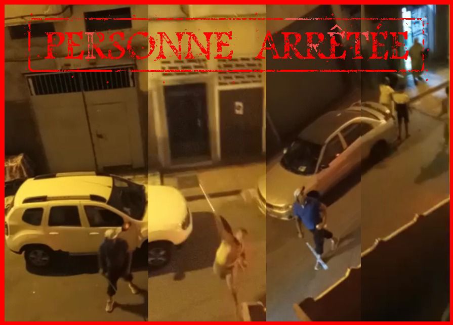 أمن البيضاء يتفاعل مع مقطع الفيديو الذي يظهر حيازة شخصين للسلاح الأبيض بسيدي مومن