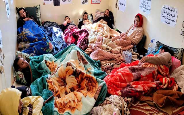 “الراسبون” في امتحان المحاماة يعلنون دخولهم في إضراب جديد عن الطعام